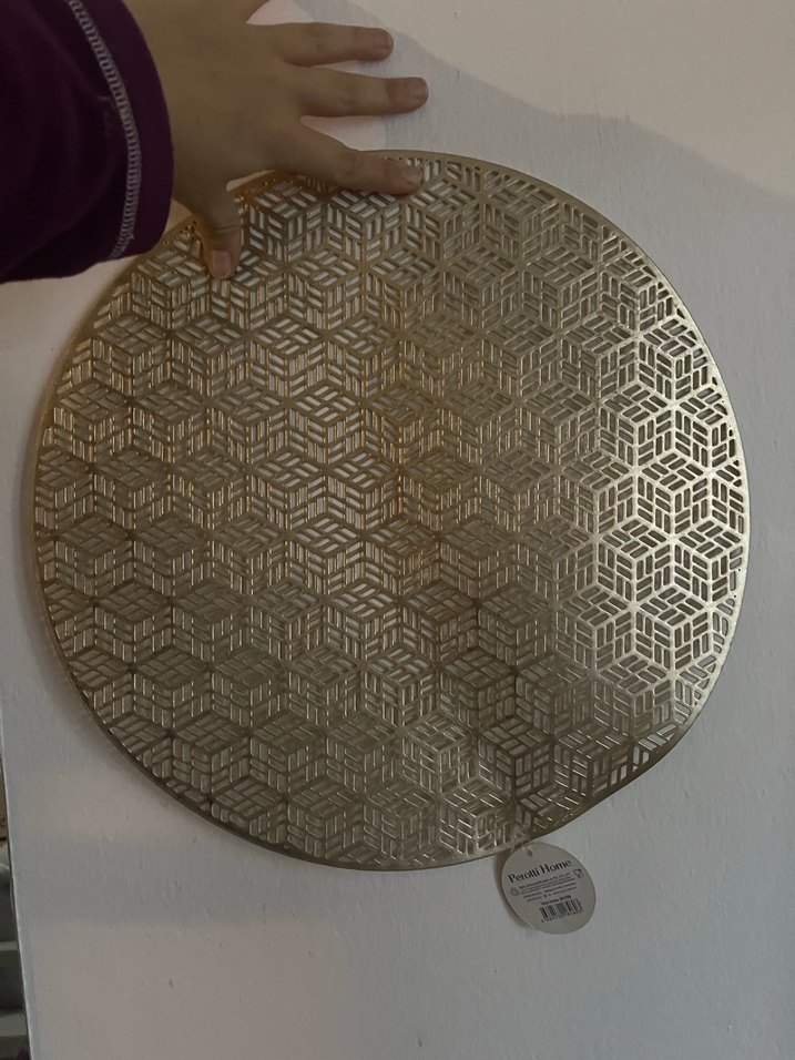 Yaldızlı Amerikan servis 4 adet - Görsel 2