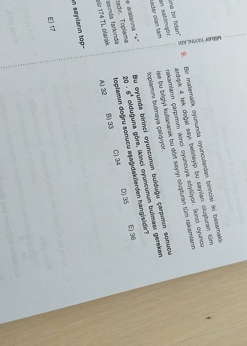 Beden TYT Matematik Soru Bankası - Miray Yayınları
