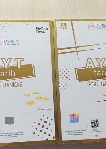 345 Tarih AYT TYT Soru Bankası Seti