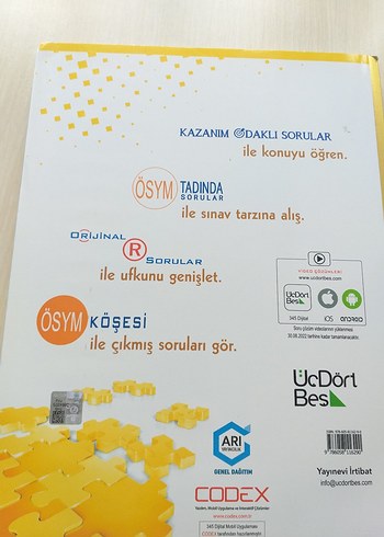 Beden 345 Tarih AYT TYT Soru Bankası Seti