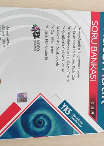 YKS 1. Oturum TYT MATEMATIK BILGI SARMAL Soru Bankası