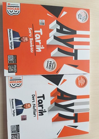 RAMAZAN YETGİN AYT Tarih Soru Bankası ve Ders Notları Seti