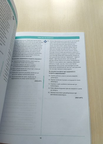 AYT SOSYAL BILIMLER 1 EA Çıkmış Sorular Kitabı