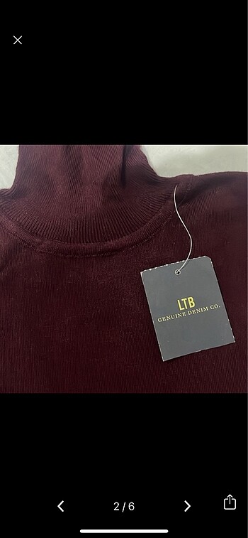 xl Beden Ltb boğazlı triko