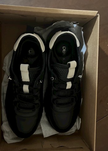 Siyah Bağcıklı kadın Günlük Ayakkabı - Görsel 5