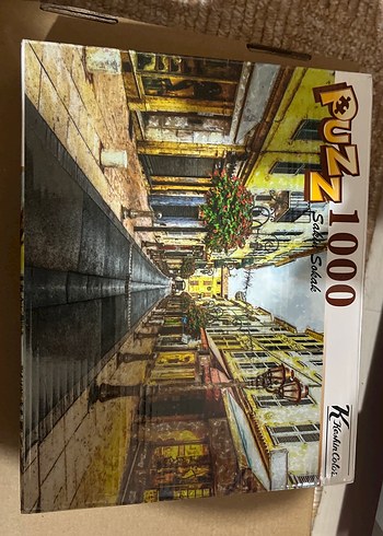 1000 Parça Sakin Sokak Puzzle - Görsel 3