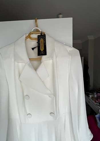 Beyaz nikah elbisesi - Görsel 4