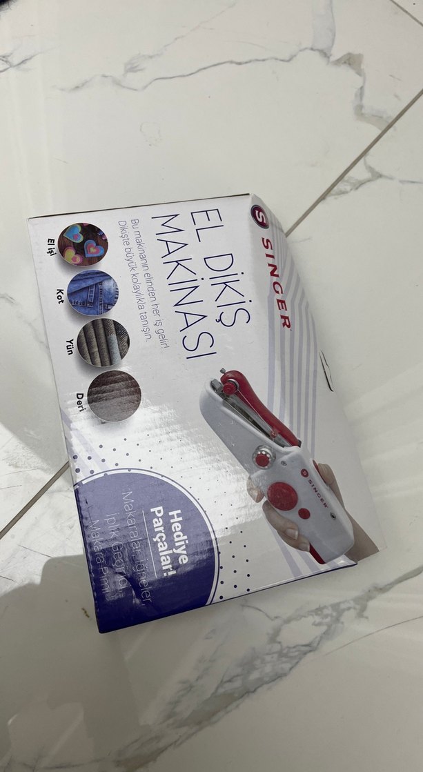 Singer El Dikiş Makinası Beyaz - Görsel 3