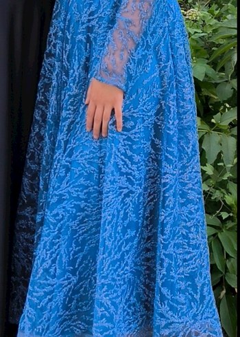 Prenses Model Simli Özel Gün Elbisesi