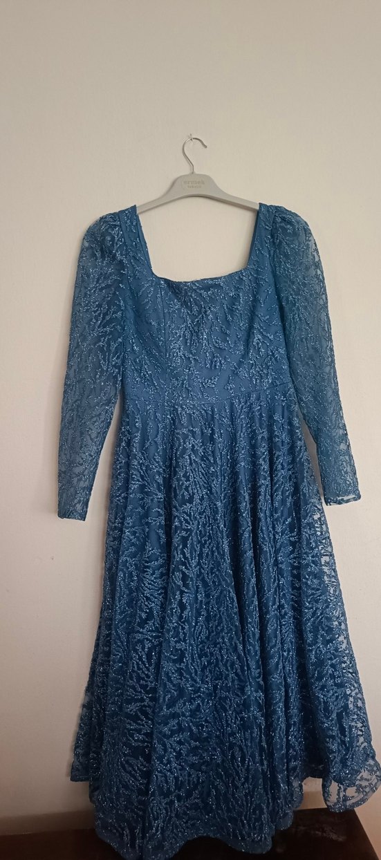 Prenses Model Simli Özel Gün Elbisesi - Görsel 2