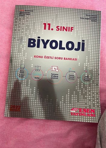11. Sınıf Biyoloji Konu Özetli Soru Bankası esen yayınları 2022