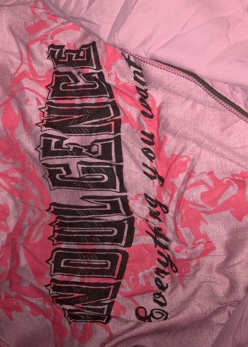 Lolita Pembe Vintage Paraşüt Ceket - Görsel 4