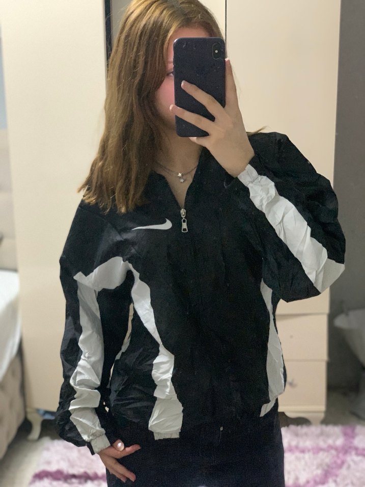 Orijinal Nike Vintage Paraşüt Ceket - Görsel 4