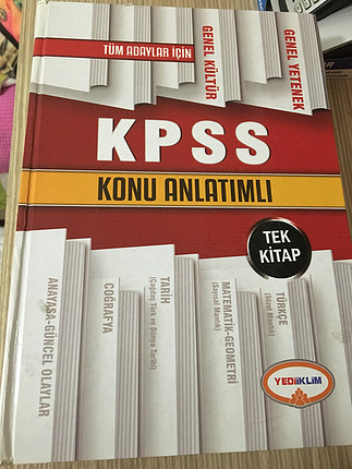 Kpps konu anlatımlı kitap 