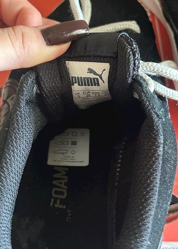 38 Beden siyah Renk Puma Kadın Spor Ayakkabı Platform Tabanlı