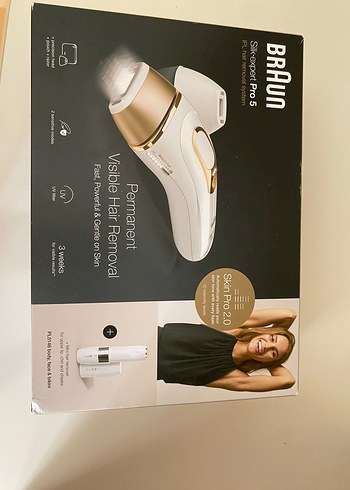 Braun Silk-expert Pro 5 Beyaz Lazer Epilasyon Cihazı