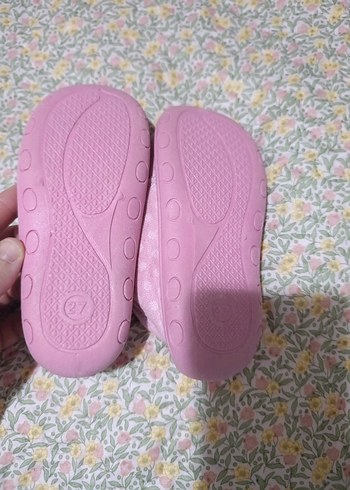 Kız Çocuk Pembe Nakışlı Sıcak Terlik - Görsel 3