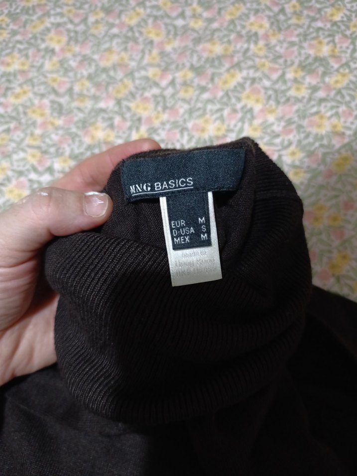 kahve rengi Kadın Balıkçı Yaka Triko Kazak - Görsel 3