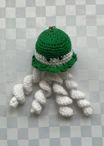 Yeşil Örgü Denizanası anahtarlık - Görsel 2