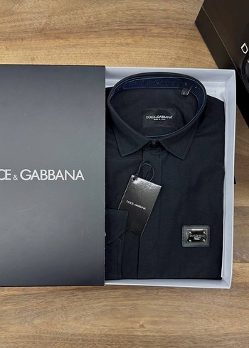 Dolce&Gabbana Siyah Erkek Gömlek - Görsel 4