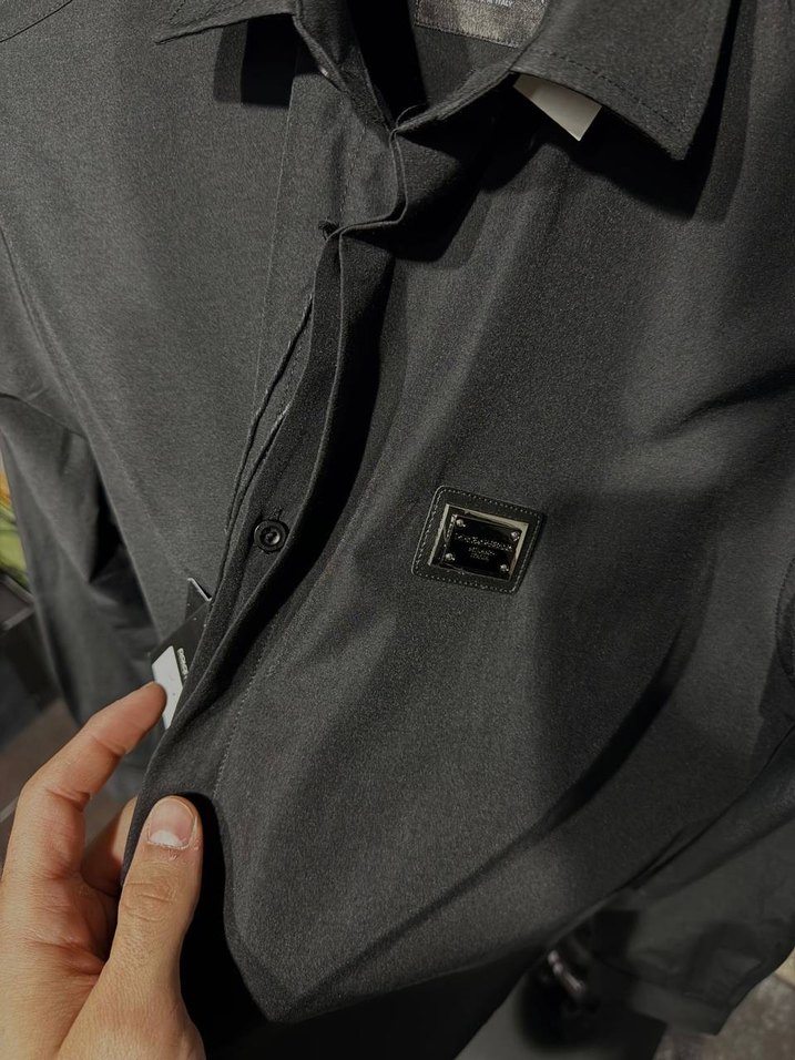 Dolce&Gabbana Siyah Erkek Gömlek - Görsel 3