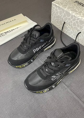 Premiata Siyah Spor Erkek Sneakers - Görsel 2
