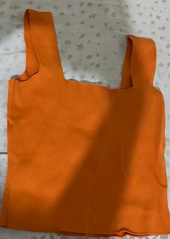 Parlak Turuncu Kadın crop