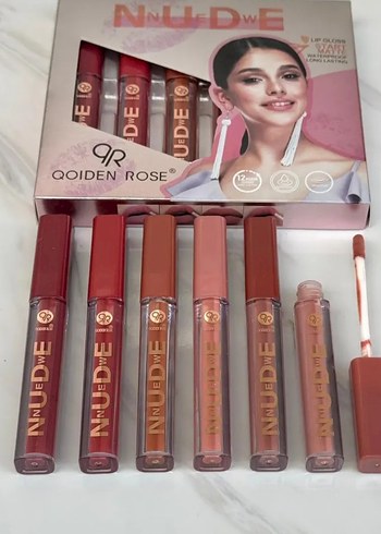 QOIDEN ROSE Nude Likit Ruj Seti