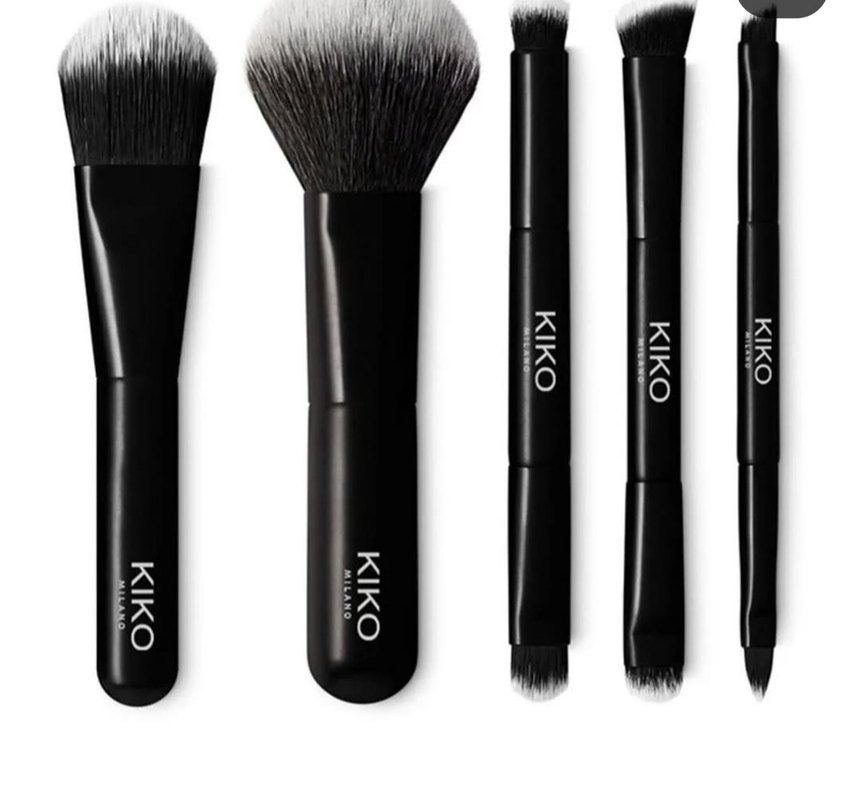 KIKO Siyah Makyaj Fırça Seti - Görsel 2