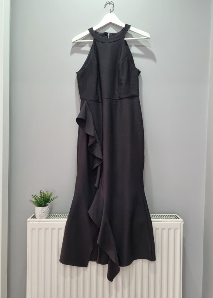 Siyah elbise - Görsel 4