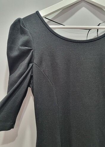 Siyah Kalem Elbise - Görsel 3