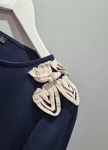 Lacivert Kısa Elbise - Görsel 2