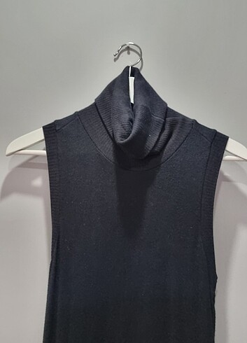 Siyah Mini Elbise - Görsel 3