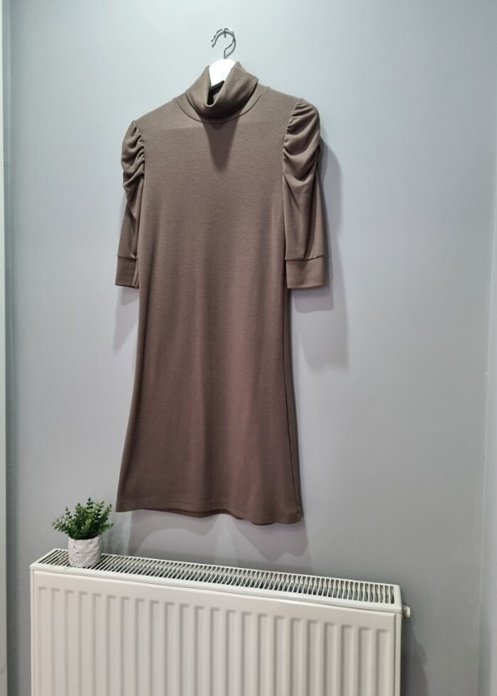 Vizon Kısa Elbise - Görsel 2