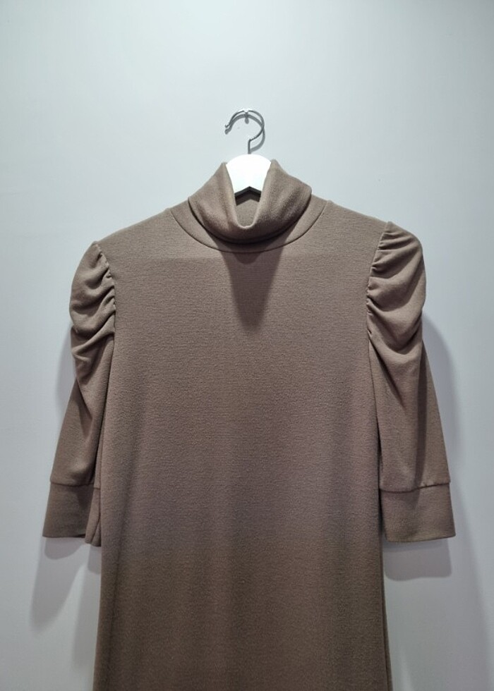 Vizon Kısa Elbise - Görsel 3