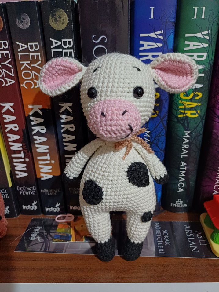 amigurumi inek - Görsel 2