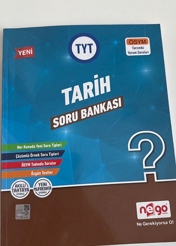 TYT Tarih Soru Bankası Ne Gerekiyorsa O