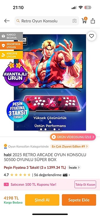 Diğer Retro oyun konsolu