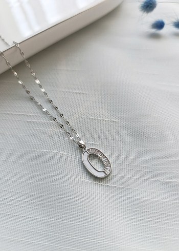 Altın Renkli Çiçek Desenli çelik Kolye - Görsel 7