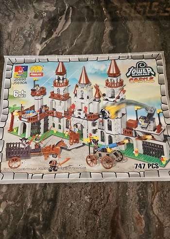 747 Parça Kale Temalı Lego Muadili Set -jobolux marka