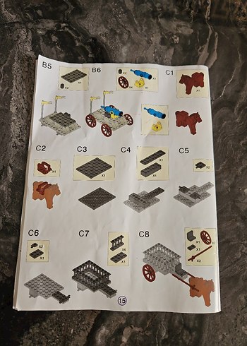 Beden 747 Parça Kale Temalı Lego Muadili Set -jobolux marka