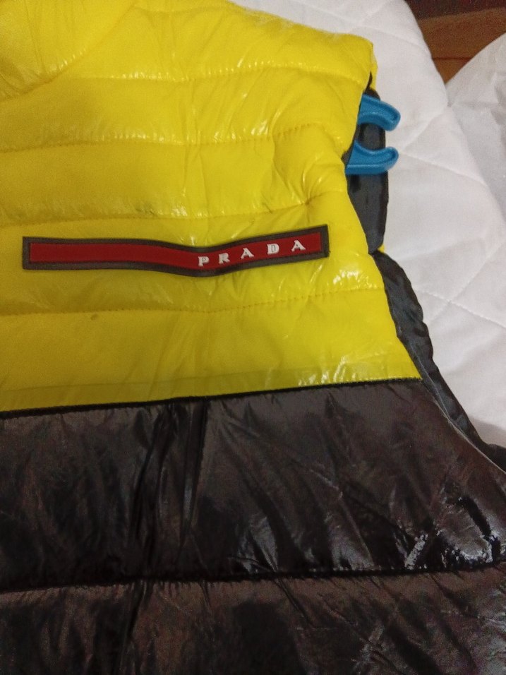 Sarı Fermuarlı Kadın Şişme Yelek - Görsel 3