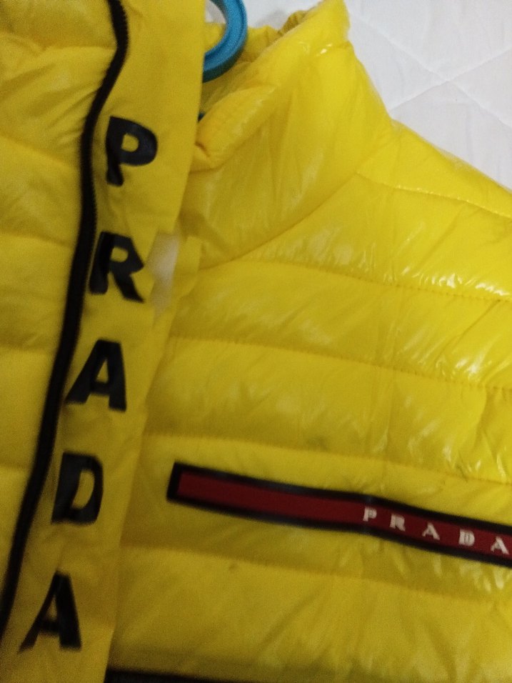 Sarı Fermuarlı Kadın Şişme Yelek - Görsel 2