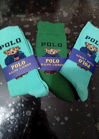 Polo Ralph Lauren Renkli Desenli Erkek Corap