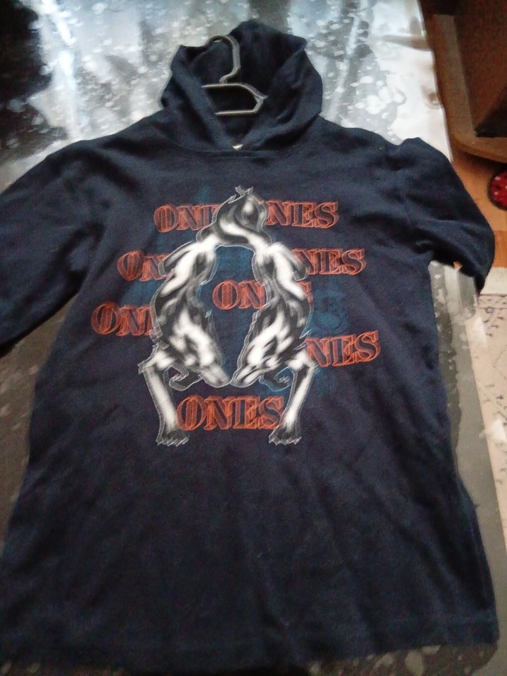 Siyah Baskılı Uzun Kollu Gotik Hamile Ceket sweet - Görsel 5