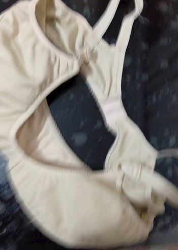 Bej Düz Basic Sütyen - Görsel 4