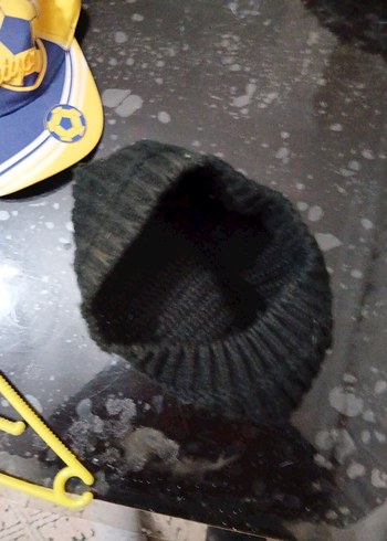 Kadın Siyah Örgü Bere - Görsel 2