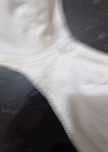 Beyaz Minimalist Sütyen - Görsel 3