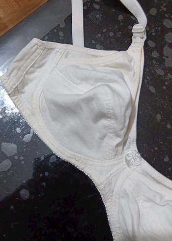 Beyaz Minimalist Sütyen - Görsel 2