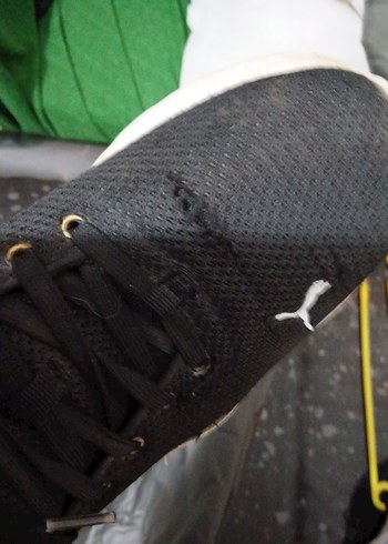 Siyah Bağcıklı  erkek Spor Ayakkabı - Görsel 6